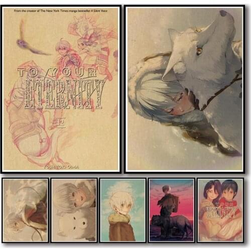 42 Designs To Your Eternity Kraftpaper Poster Artwork Fancy Wall Sticker for Coffee House Bar