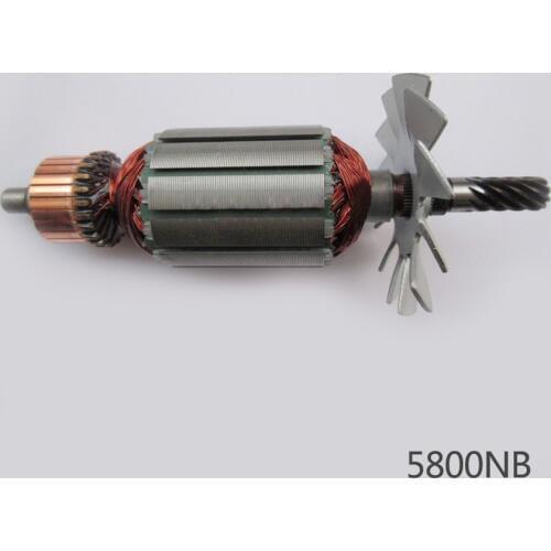 AC 220V 9 -Teeth Drive Shaft Electric Circular Saw Rotor for Makita 5800NB, Power Tool Accessories,High-quality