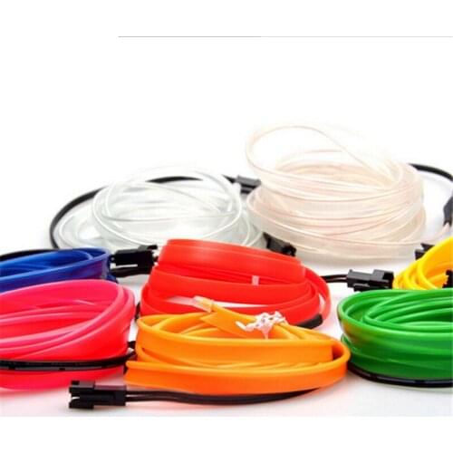 Car Interior Accessories Atmosphere Light EL Cold Llight With USB DIY Decorative Dashboard Console Car LED Atmosphere Light