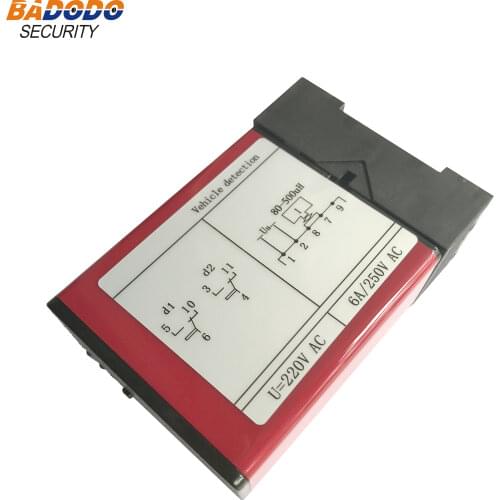 220V Single Channel Loop Detector traffic single 1 channel inductive vehicle loop detector for door gate vehicle device