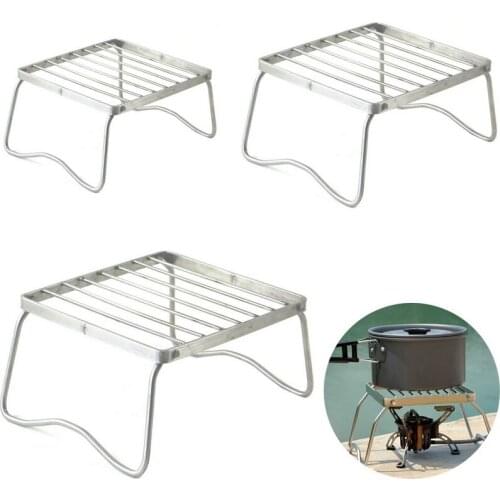 Mini Pocket BBQ Grill Portable Stainless Steel BBQ Grill Folding Grill Barbecue Accessories for Home Park Use for Park Camping