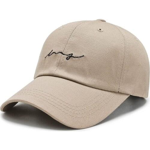 Hat Korean Style Soft Top Women Casual vintage Baseball Cap Letter Outdoor Couple Sun Hat Adjustable Embroidered Cotton Men Cap