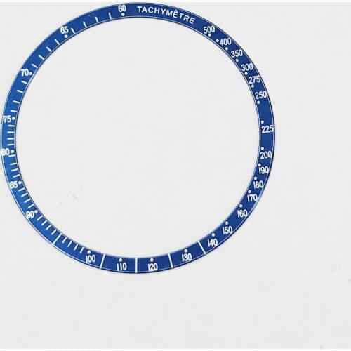 38.5mm OM watch ring aluminum bezel insert ring suitable for SPEEDMASTER watches 39mm case watch accessories