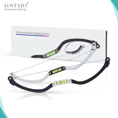 Mapping Microblading Ruler Bow arrow line rulers permanent Eyebrow positioning measuring tools line-Marker tattoo accessories