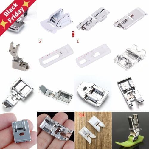 20styles Domestic Sewing Machine Accessories Presser Foot Feet Kit Set Hem Foot Spare Parts For Brother Singer Janome