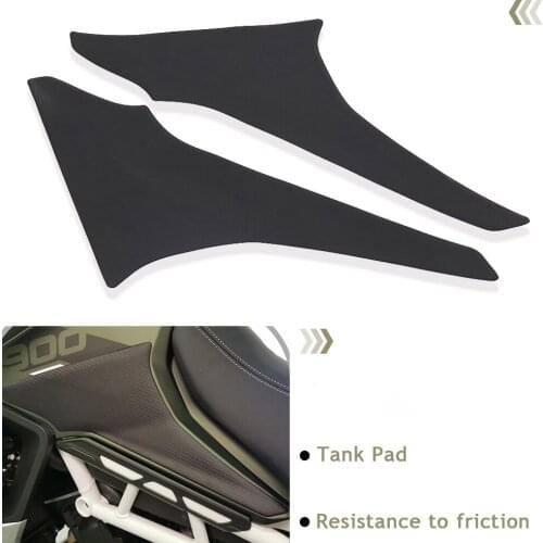 NEW Sticker A pair Black For Tiger 900 For Tiger900 Motorcycle Fuel Tank Pad Stickers Protective For TIGER 900 For TIGER900