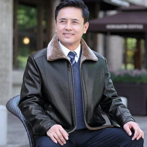 2021 New Men Leather Solid Jackets Men Autumn Spring Faux Leather Male Motorcycle Biker Coats Mens Pu Casual Leather Jackets Q73