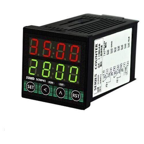 Machine Equipment Counter Intelligent Preset Alarm Counter Industrial Electronic Digital Display Control Automatic Induction Met
