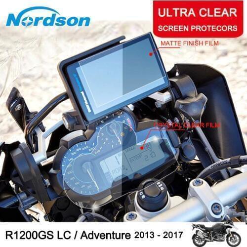Nordson Motorcycle Cluster Scratch Cluster Screen Protection Film Protector for BMW R1200GS LC Adventure ADV R1200/R 1200 GS