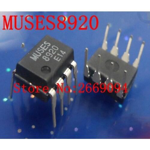 2pcs/lot MUSES8920D MUSES8920 MUSES 8920 High Quality Audio J-FET Input Dual Operational Amplifier DIP-8