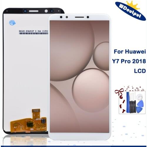 5.99"Original For HUAWEI Y7 Pro 2018 LCD Display Touch Screen Digitizer Assembly Y7 Prime 2018 LDN-L01 LDN-LX3 Replacement Parts