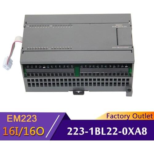 EM223 AMX 223-1BL22-0XA0 16I/16O Compatible S7-200 PLC Digital Module 6ES7 223-1BL22-0XA0 Transistor Type