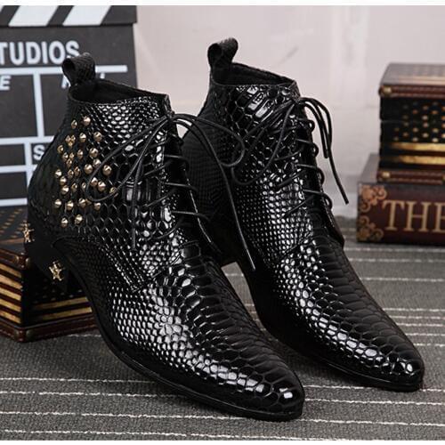 COOGERLOVE Men's Boots