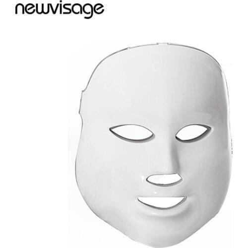 PDT Photon Facial Mask 7 Colors Photon Electric LED Mask Anti Aging Wrinkle Acne Removal Face Skin Rejuvenation Facial Spa Salon