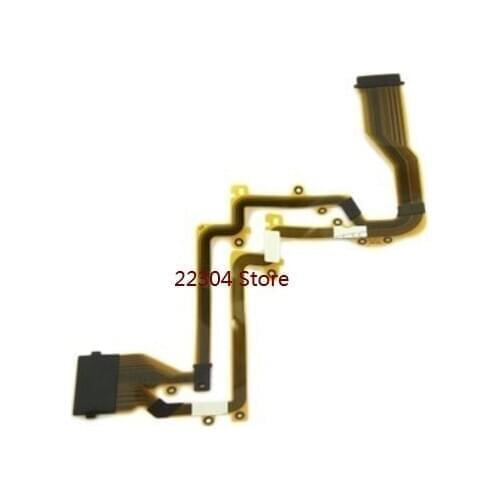 LCD hinge rotate shaft Flex Cable for Pansonic HC-V520 HC-V550 V520 V550 Video Camera