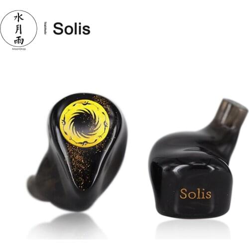 Moondrop SOLIS Hybrid Drivers 4BA+2EST In-Ear Monitor earphone IEM with 2 Pin 0.78mm Detachable Cable Electrostatic Flavor