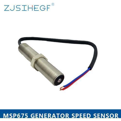 MSP675 Magnetic Pickup MPU Generator Speed Sensor Rotational Speed Sensor RPM for Generator Set