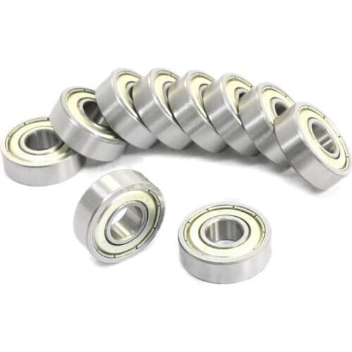 New Style 6000Z 10mm x 26mm x 8mm Sealed Deep Groove Radial Ball Bearings 10 Pcs