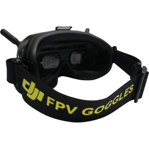 DJI FPV Goggles Headband,Non-slip, with Battery Holder, Adjustable, Customizable Pattern, Fatshark HDO Skyzone Sky02X EV200D
