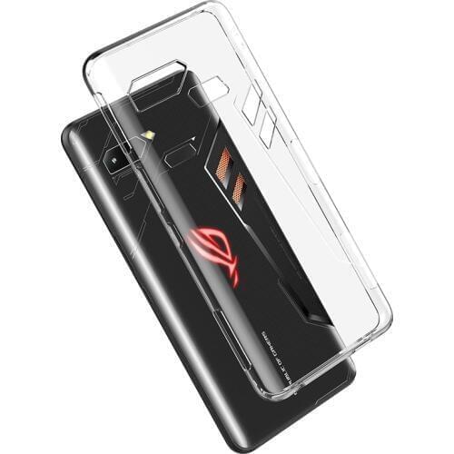 Transparent Silicon Case for Asus ROG Phone II Phone2 Phone 2 Asus ROG Phone 3 Phone3 ZS661KS ZS660KL Nature cover Cases