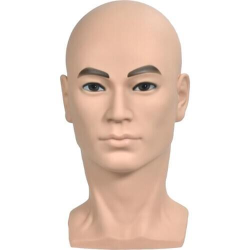 PVC Wigs Toupee Mannequin Holder Hat Headset Scarf Display Manikin Head