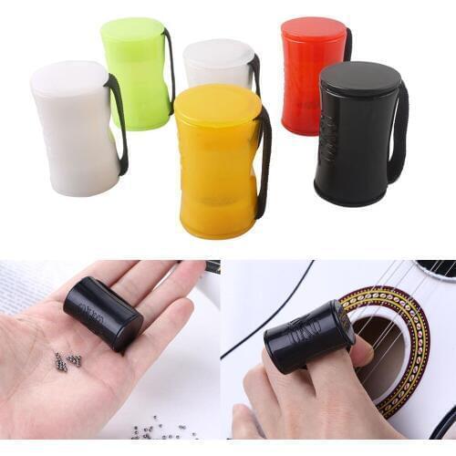 Finger Rhythm Sand Shaker Music Ring Sand Bell Hammer Cabasa for Ukulele Guitar Accompany Bongo Cajon