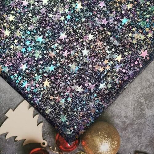 1M Star Tulle Fabric Wedding Birthday DIY Party Photograph Backdrop Baby Girl Skirt Crafts Fabric Cloth Accessories Supply