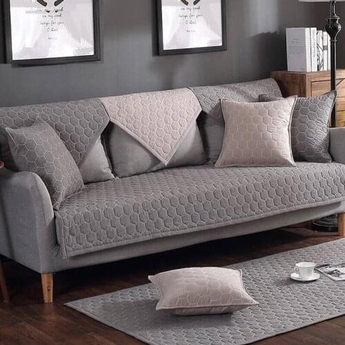 Machine Washable Universal Cover Stretch Elastic Sofa Slipcover Armchair Couch Pet Dog Dirt-proof Sofa Protector Cushion Mat