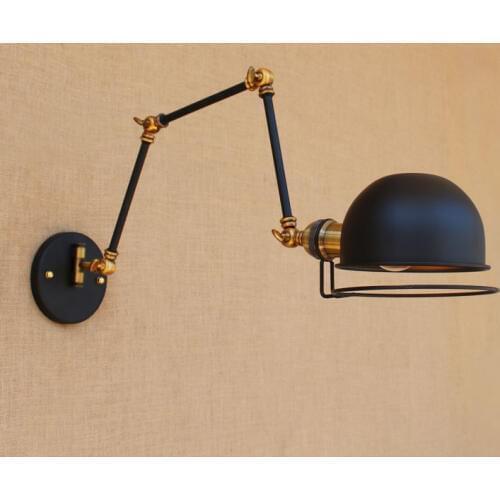 Swing Long Arm Vintage Wall Lamp Adjustable Up Down LED Edison Loft Style Industrial Wall Sconce Lights Appliques Pared