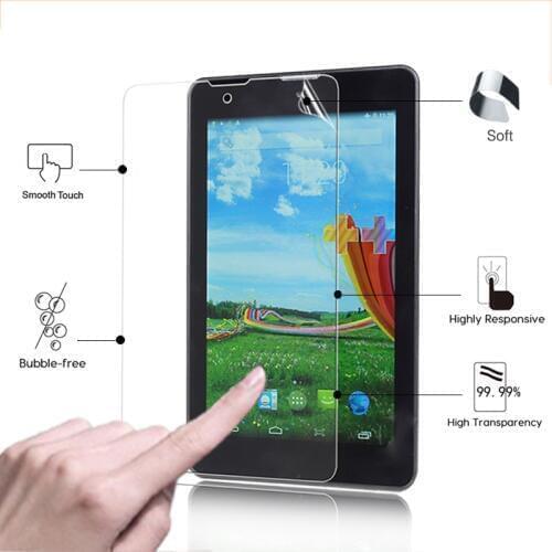 Ultra HD LCD Anti-Scratched Screen Protector Film For Colorfly E708 3G PRO 7.0" tablet high clear glossy protective films