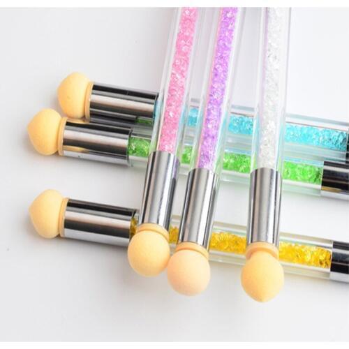 1pcs Nail Art Brush Sponge Brushes For Nails Gradient Bloom UV Gel Polish Manicure Tools Blooming Pen For Nails Arts Tool #TB17