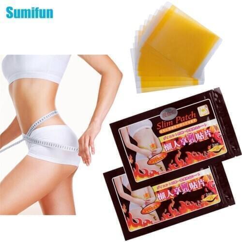 20Pcs Sumifun Slimming Patch Diet Fat Burner Plaster Weight Loss Cellulite Fat Burning Sticker Adelgazar Plaster Lose Beer Belly