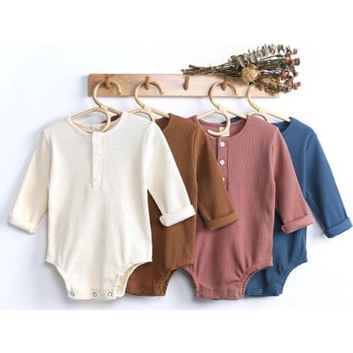 2021 Trendy Bodysuits Baby Clothing Newborn Romper Toddler Boy Girl Clothes Infant Jumpsuit Baby Outfit Ropa Bebe Recien Nacido