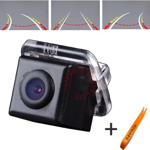 CCD car track camera reversing trajectory for Toyota Camry back up reverse parking waterproof fully NTSC PAL(optional)