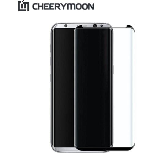 CHEERYMOON Real 3D For Samsung Galaxy S8/S8 Plus Full Cover Front Mobile Phone Film Screen Protector S8 S8Plus Tempered Glass