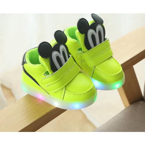 Disney Childrens Non-slip Soft Bottom Boy Girl Baby shoes Beach Shoes Cartoon Minnie Mickey EVA Baby shoes