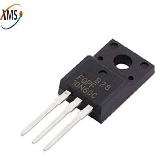 10PCS FQPF10N60C TO-220 10N60C 10N60 TO220 FQPF10N60 new MOS FET transistor