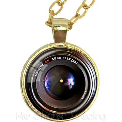 Dslr Lenses Art Picture Necklace Keep That Moment Forever Camera Lens Pendant Necklace DIY Charms Jewelry Wonderful Gift