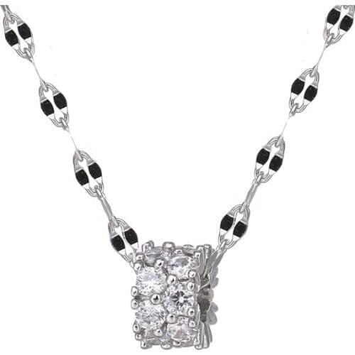 Bettyue Charming Cubic Zircon Pendant For Female Hollow Out Style Fashion Jewelry In Wedding Party Fancy Necklace
