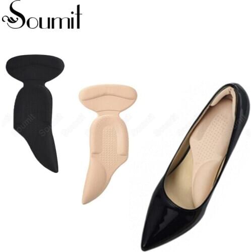 Orthopedic Insoles for Women High Heels Shoe Liner Grips Arch Support Self-Adhesive Cushion Inserts Foot Care 3 In 1 Protector