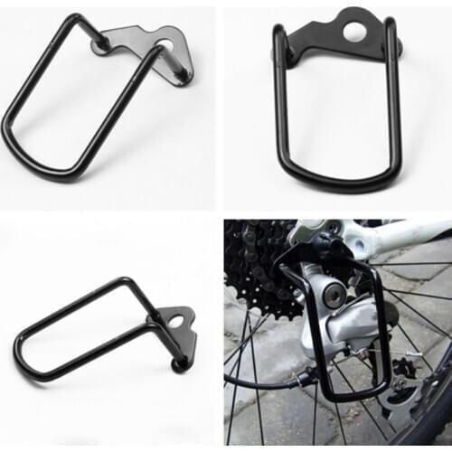 Adjustable Chain Guard Steel Bicycle Rear Gear Dial Derailleur Chain Guard Protector Mountain Road Bike Transmission Protection