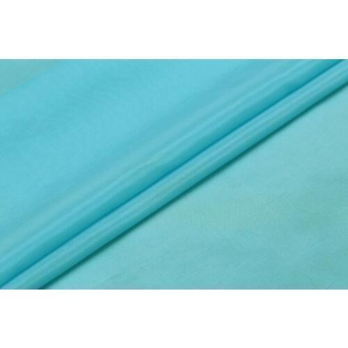Howmay silk fabric cotton blend 9m/m 55" 140cm 50% silk 50% cotton turquoise blue 114# for lining or womens dress scarf hijab