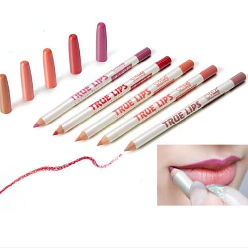 12 Colors/Set Sexy Matte Lip Stick Lipliner Lip Liner Pencil Matt Nude Lipsliner Pen Set Beauty Makeup Tool Cosmetic