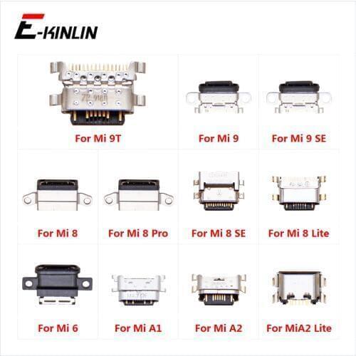 Type-C Charge Charging Plug Dock Micro USB Jack Connector Socket Port For XiaoMi Mi A1 A2 Lite 9 9T 8 Lite SE Pro 6