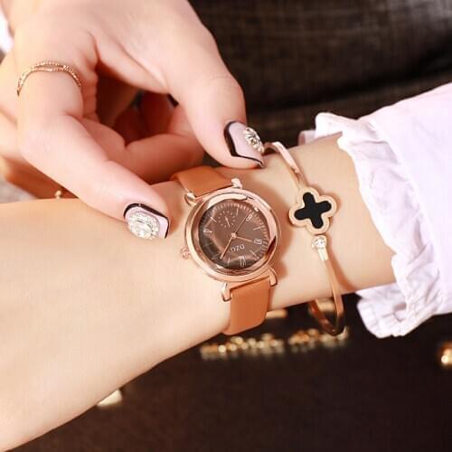 Women Watch Women Starry Sky Watch Simple Ladies Watch Wristwatch Female Clock zegarek damski reloj mujer relojes para mujer