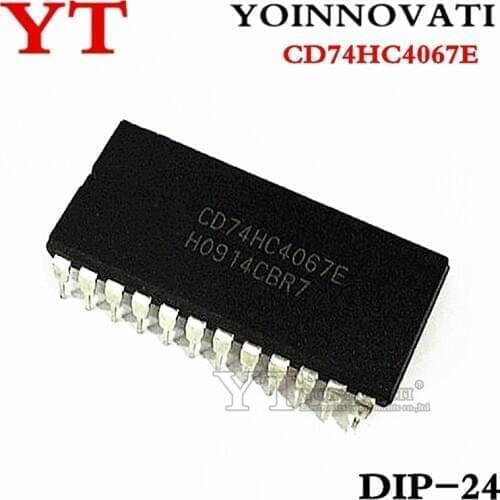 10pcs CD74HC4067E CD74HC4067 74HC4067 DIP-24