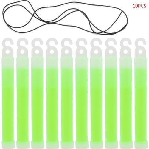 10Pcs Industrial Grade Glow Sticks Ultra Bright SnapLights with 12 Hour Duration Glow Sticks Safety first aid