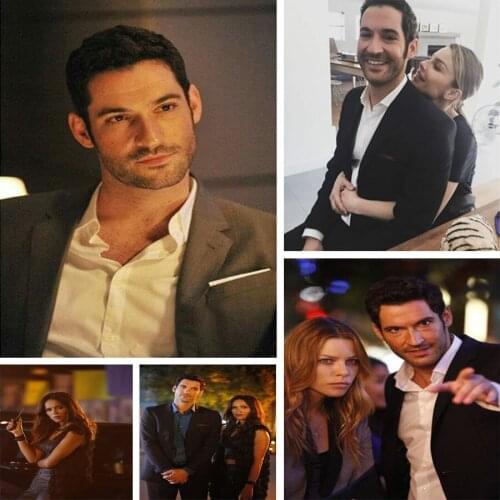 New DIY 5D Full Square /Round Diamond Painting “Lucifer” TV Poster 3D Embroidery Cross Stitch Diamond Mosaic Home Dector Art