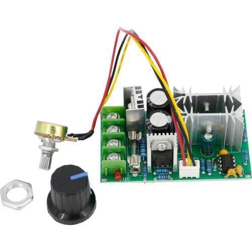 DC10-60V DC 10-60V motor speed control PWM motor speed controller switch 20A current regulator high power rod module
