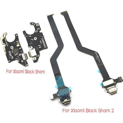 Dock Connector Micro USB Charger Charging Port Flex Cable Microphone Board For Xiaomi Black Shark 2 Rreplacement Parts